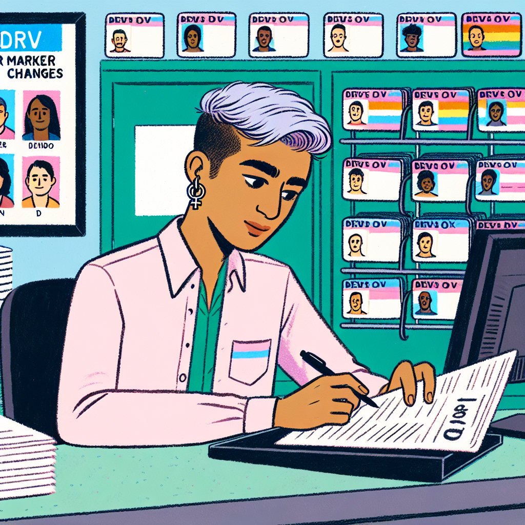 Rewriting identity: navigating gender marker changes on driver’s licenses